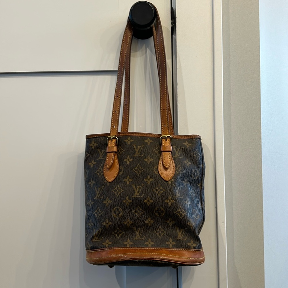 Authentic Louis Vuitton Bucket Bag PM